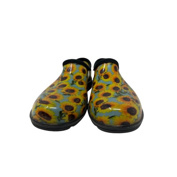 GroundWork Womens Slip-On Waterproof Garden Clogs With Black Soles Size 9M - Picture 4 of 10